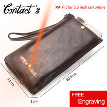 Genuine Leather Rfid Blocking Wallet