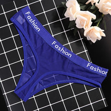 Transparent Low-Rise Fashion Thongs