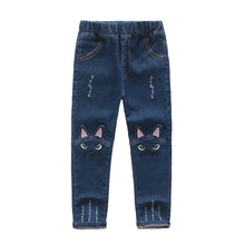 Cute Cartoon Pattern Jeans