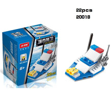 Mini Transportation Assembled Model Building Blocks