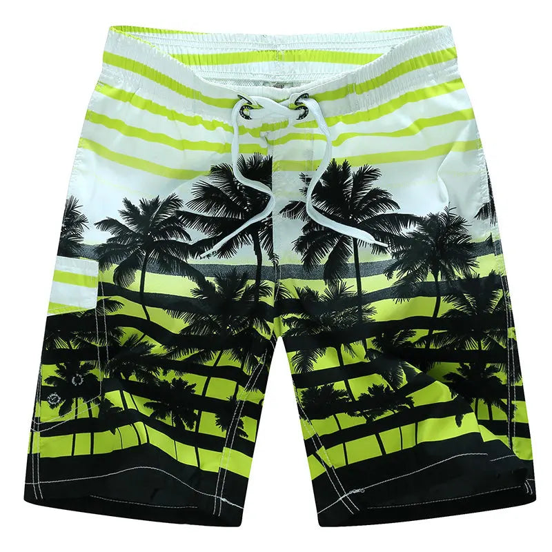 Quick Dry Print Boarded Shorts