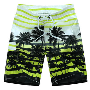 Quick Dry Print Boarded Shorts
