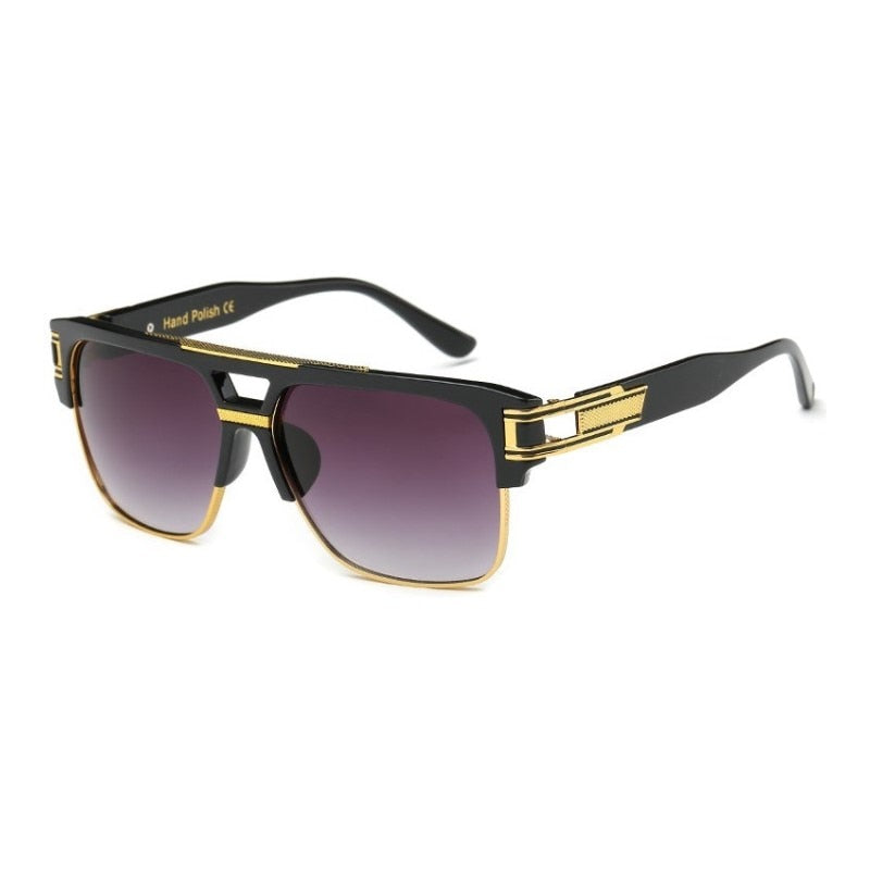 Classic Luxury Mirrored Sunglasses