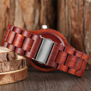 Nature Red Sandalwood Wooden Watch