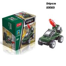 Mini Transportation Assembled Model Building Blocks