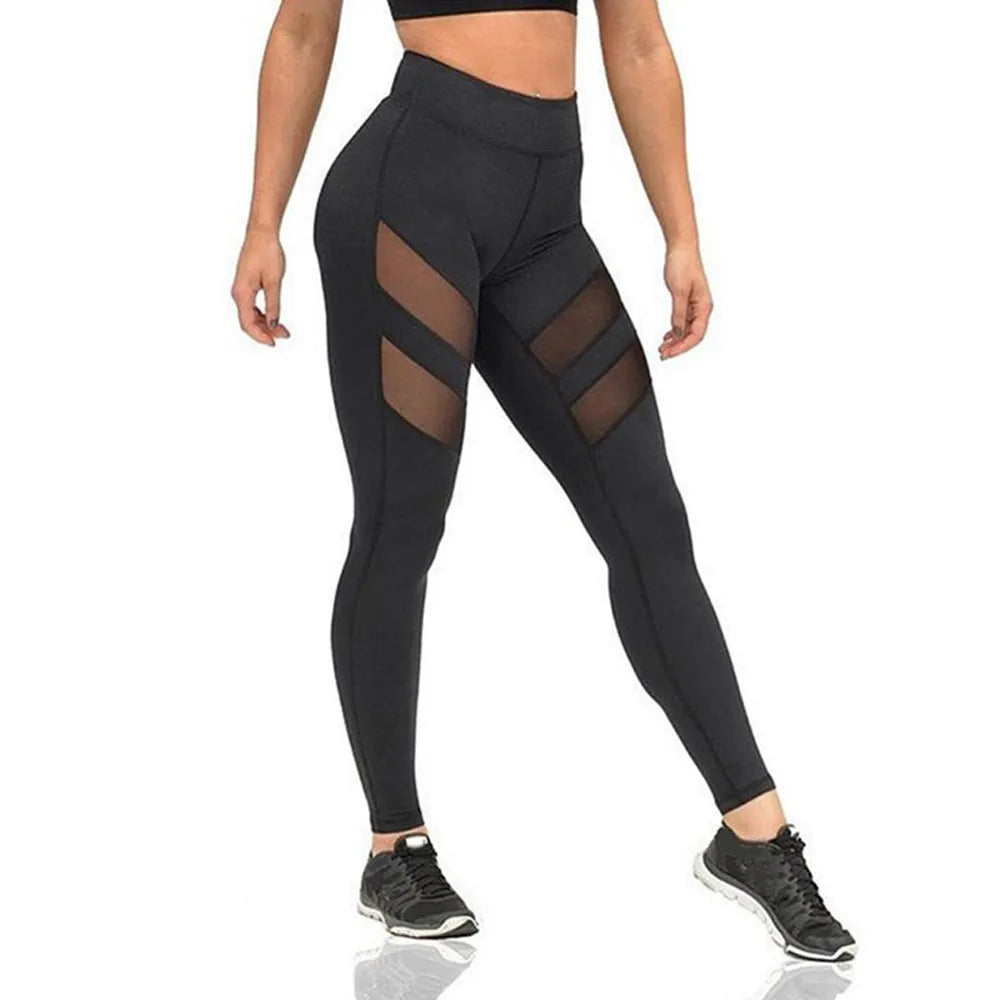 Elastic Splice Slim Leggings