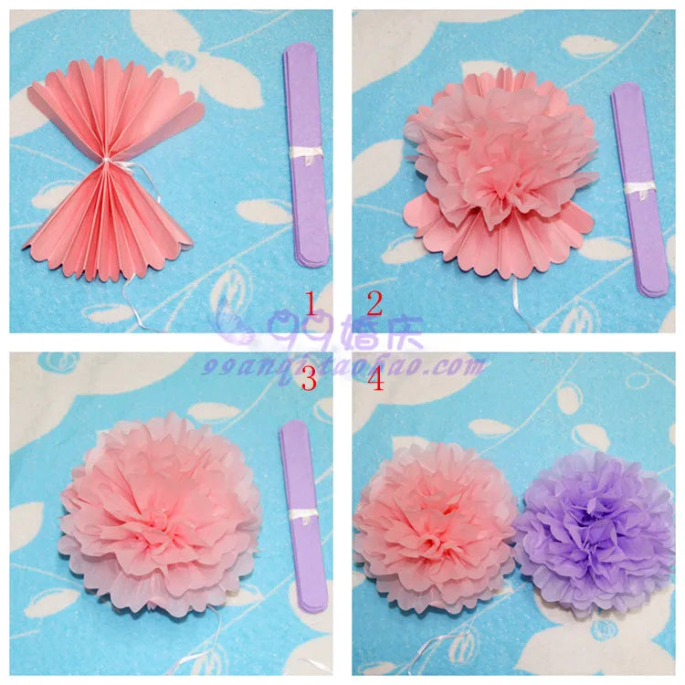 Tissue Paper Flowers