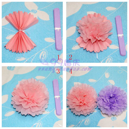 Tissue Paper Flowers