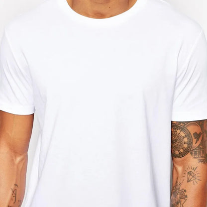 Short-sleeve Thigh Length T-shirt