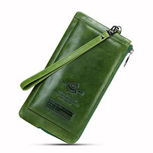 Genuine Leather Rfid Blocking Wallet