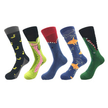 5pairs Combed Cotton Colorful Socks