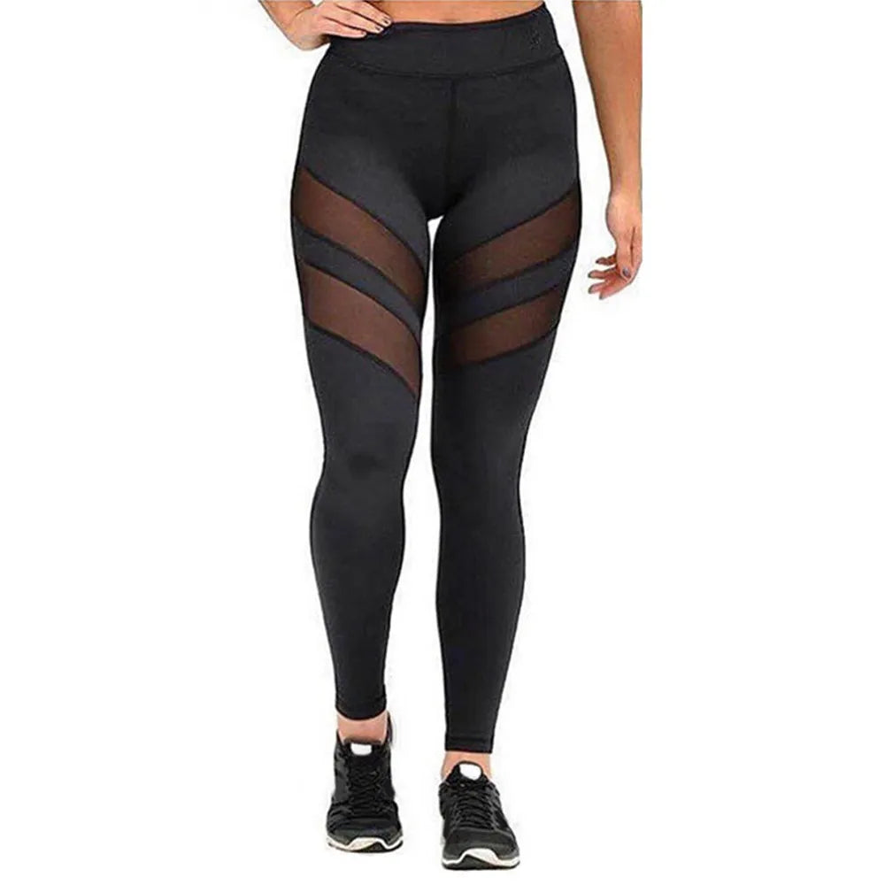 Elastic Splice Slim Leggings