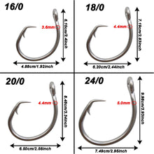 10Pcs Circle Fishing Hooks