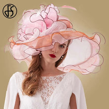 Kentucky Derby Wide Brim Big Hat