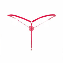 Rose Decorated Pearl G-String