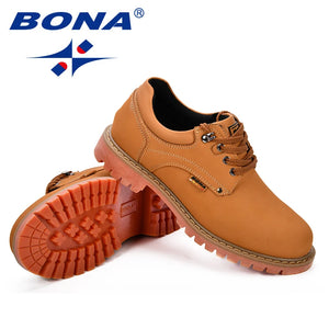 BONA Split Leather Oxfords