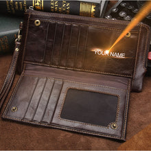 Genuine Leather Rfid Blocking Wallet