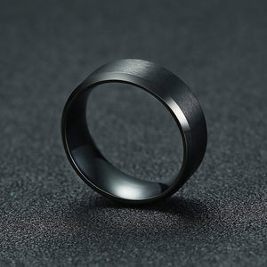 Classic Stainless Steel Horus Cross Ring