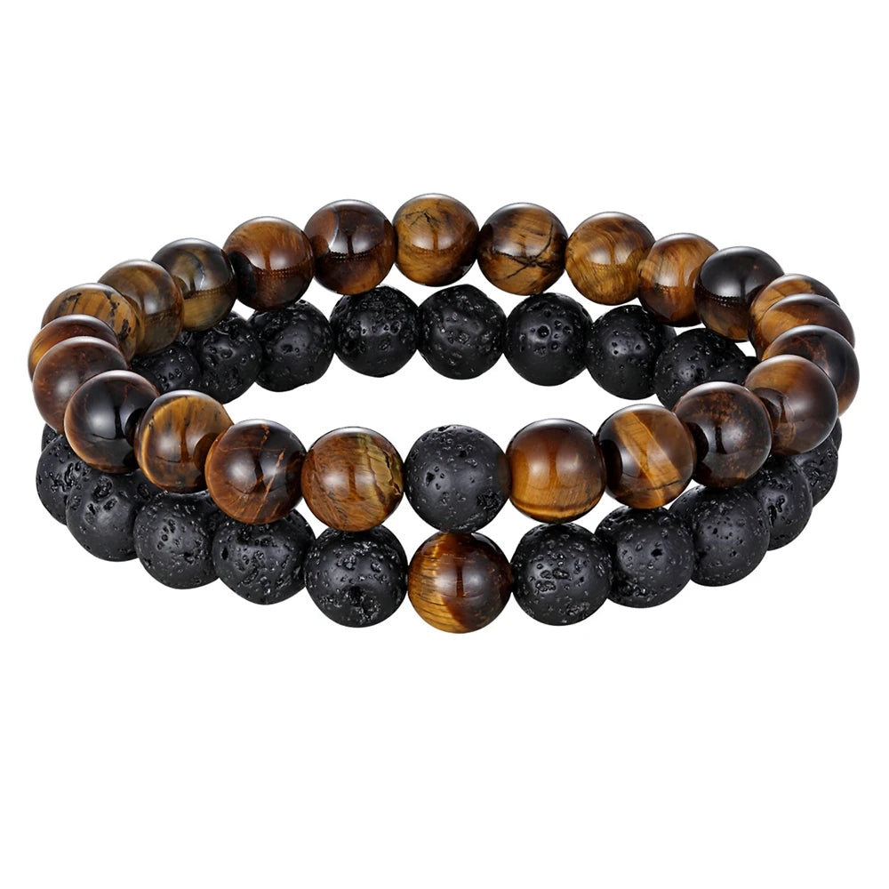 Multi-color Combination Beaded Bracelets