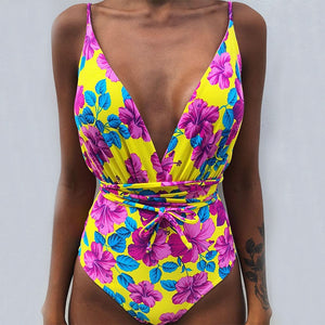 Multiple Way Wear One Piece Swimsuit