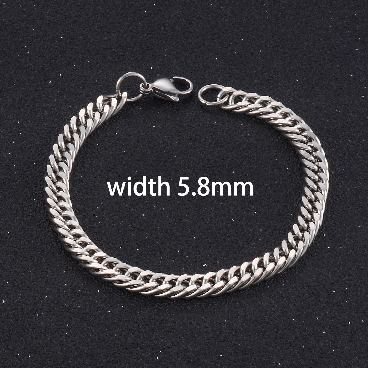 Stainless Steel Cuban Bracelet