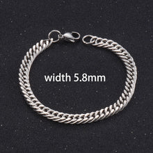 Stainless Steel Cuban Bracelet