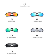 Square Frame Polarized Sunglasses