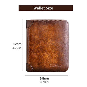 Genuine Leather Rfid Protection Wallet