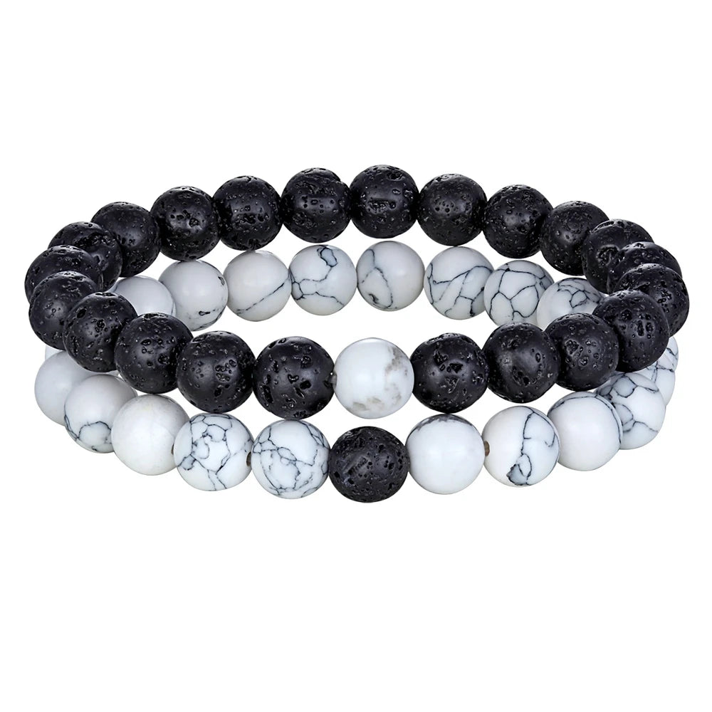 Multi-color Combination Beaded Bracelets