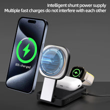 3 in 1 Foldable Magnetic Wireless Charging Stand