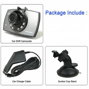 G30 Car DVR Camera Full HD 1080P 140° Dashcam with Night Vision G-Sensor