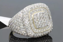 Micro Pave Round Shape Cool Street 925 Sterling Silver Ring