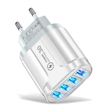 4 Port USB 45W USB Charger Fast Charge QC 3.0 Wall Charging