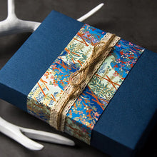 120gsm Thick Linen Textured Christmas Wrapping Paper