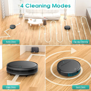 Remote Control Wifi Mop with 3000pa Vacuum