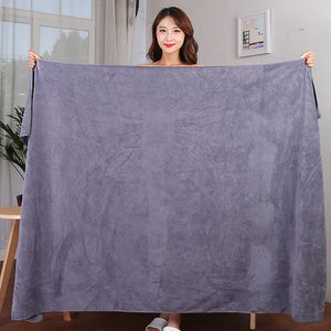 Quick-Dry Large Thick Microfiber Absorbent Soft Steaming Towel