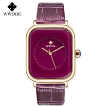 Square Face Roman Numeral Dial Ladies Watch