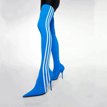 Over-the-Knee High-Heeled Stretch Cross-Border Boots