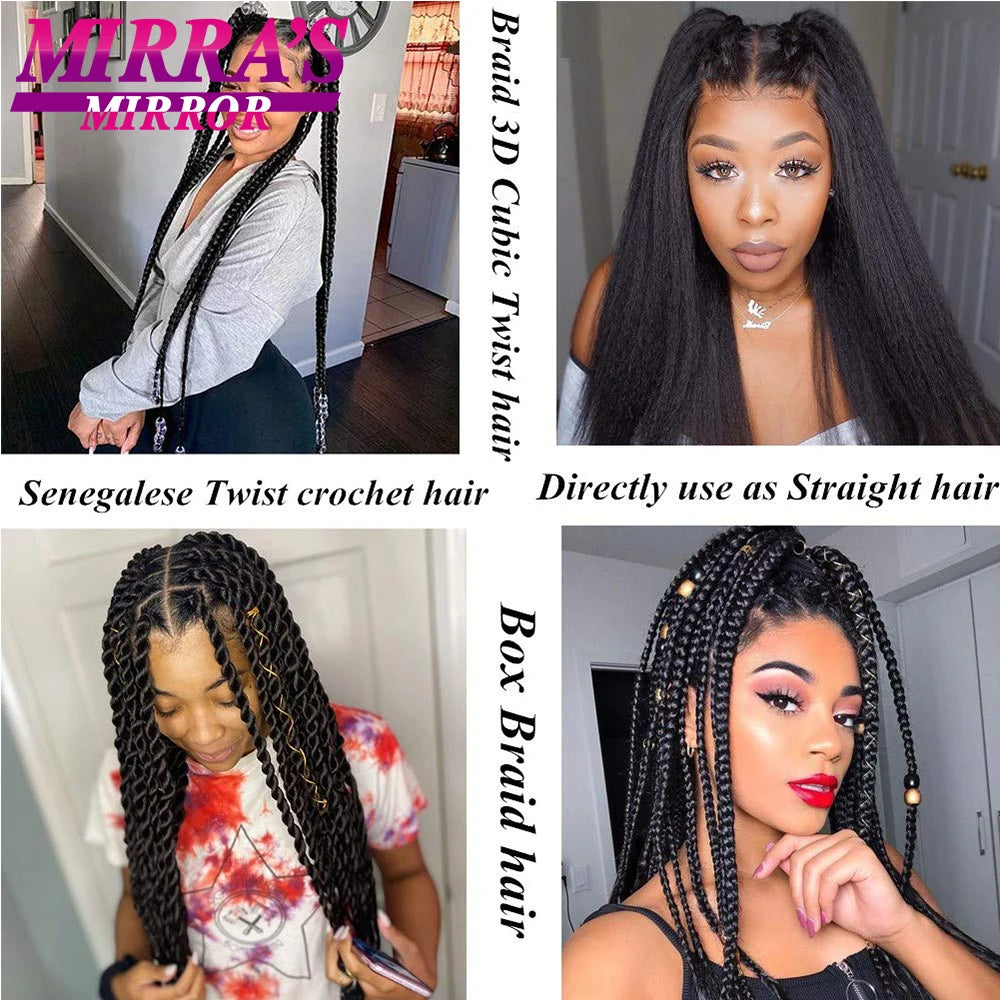 Mirra's Mirror Long Pre Stretched Jumbo Braids