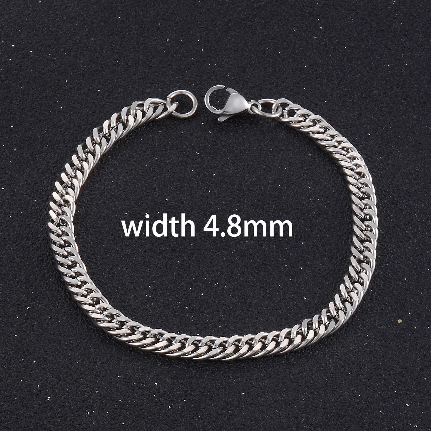 Stainless Steel Cuban Bracelet