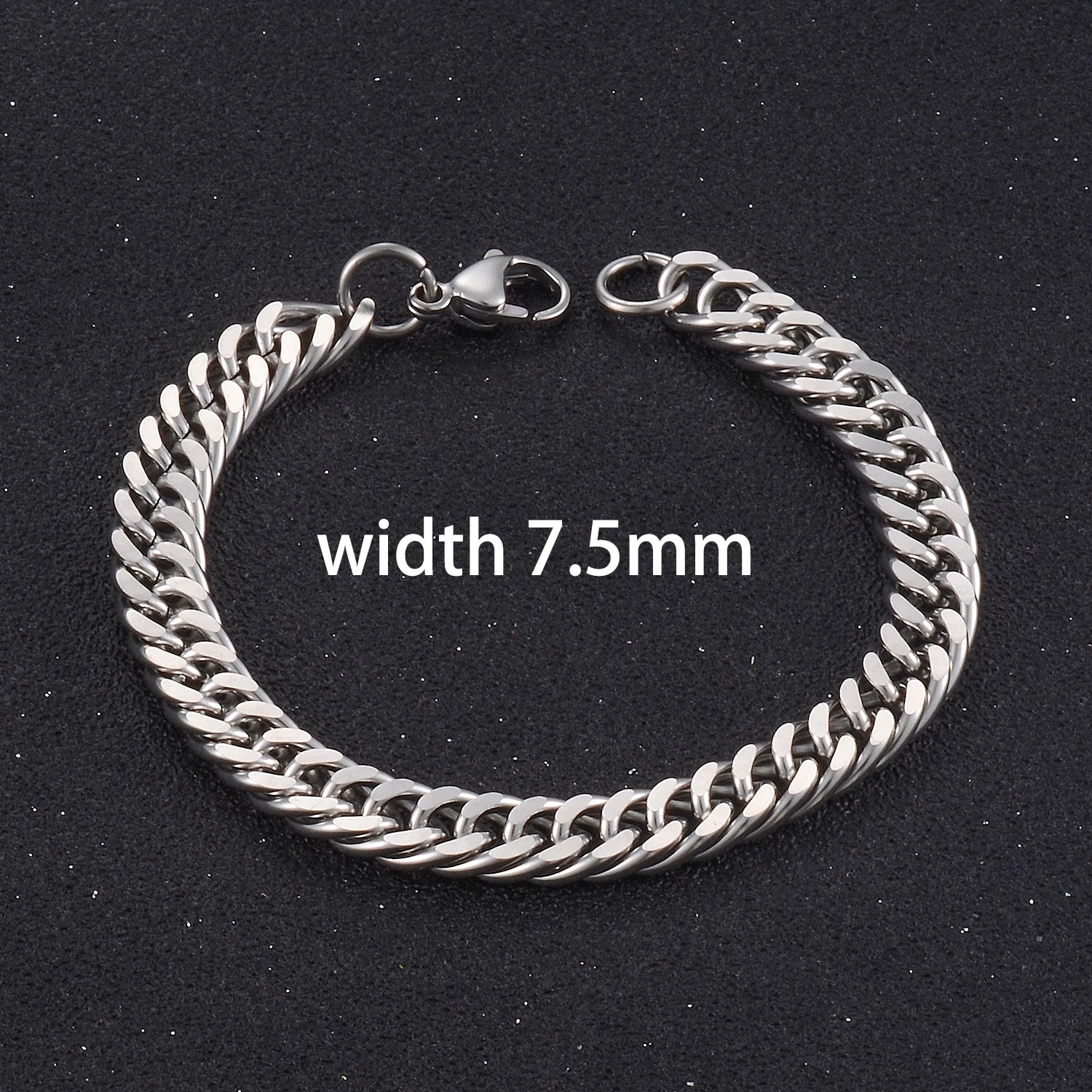 Stainless Steel Cuban Bracelet