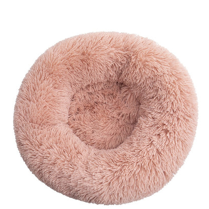Comfortable Donut Shape Ultra Soft Washable Cushioned Bed