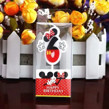 Happy Birthday Number Decorative Candles