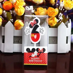 Happy Birthday Number Decorative Candles
