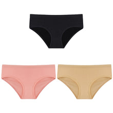 Cotton Solid Color Low-Rise Briefs