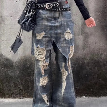 Boutique Fashion High Waist Retro Washed Loose Slimming Jeans