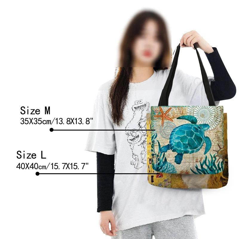 Designer Print Handbag