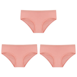 Cotton Solid Color Low-Rise Briefs