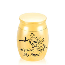 Owl Pattern Keepsake Cremation Urn
