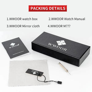 WWOOR Stainless Steel Fashion Watch